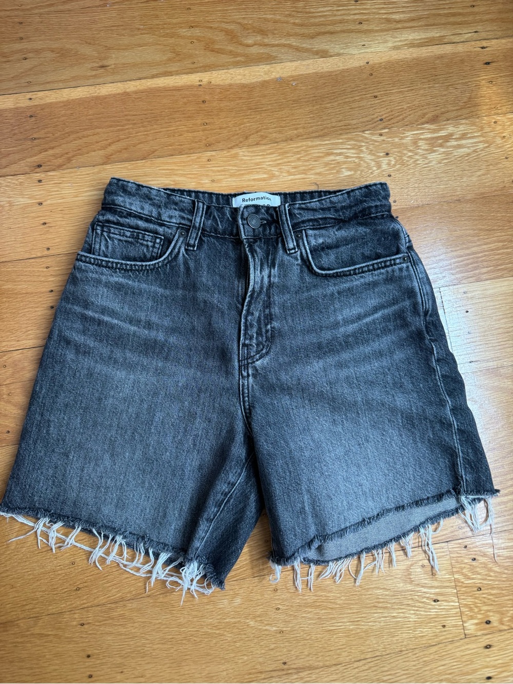 Reformation Jean Shorts